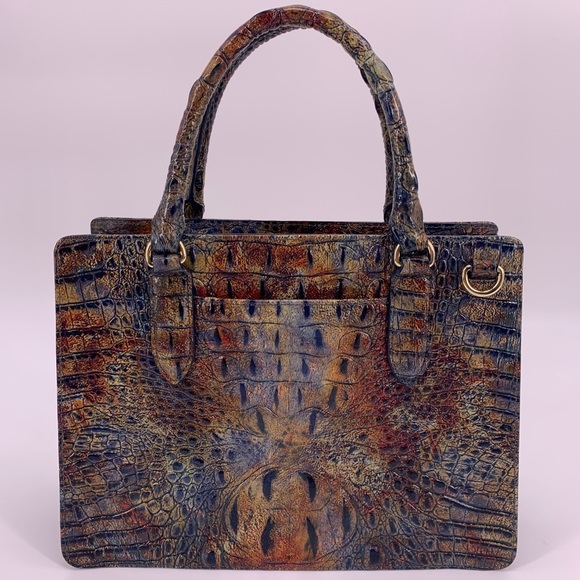 SOLD 10.18.20 BRAHMIN SMALL CAMILLE CEDAR SATCHEL - Picture 10 of 16